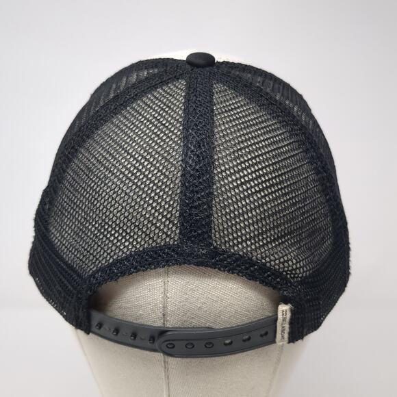 Hanalei Billabong Snapback Trucker Hat Black One Size Mesh Back Flowers - Picture 6 of 9